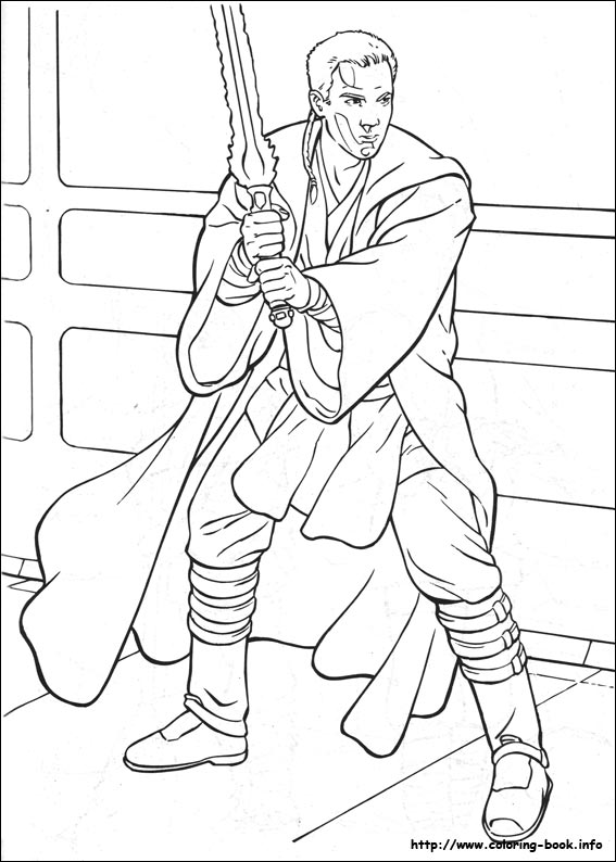 Star Wars coloring picture